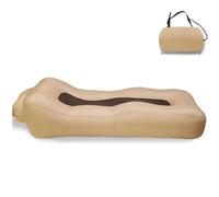 Inflatable Lounger Air Sofa Portable Waterproof Couch with Storage Bag - Anti-Leak Design for Beach and Festivals