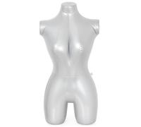 Inflatable Mannequin PVC Inflatable Female Mannequin Upper Body and Crotch Area for Clothing Display Women Model Dress Display Manequins Body Female
