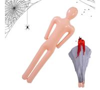Inflatable Mannequin - Realistic Human Figure, Inflatable Body Mannequin | Storytelling Element, Manequin Simulation Model | Dead Body Halloween Prop for Farms, Patios, Driveways