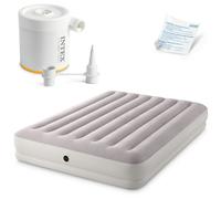 Inflatable mattress 203x152x30 cm with electric pump INTEX 64179
