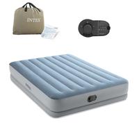 Inflatable mattress 203x152x36 cm with built-in electric pump INTEX 64159