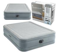 Inflatable mattress 203x152x46 cm with built-in electric pump INTEX 64824ND