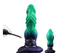 Inflatable Monster Fantasy Dildo with Knot - Large Inflatable Plug for Men & Women | Fetish BDSM Toy for Couples & Prostate Stimulation
