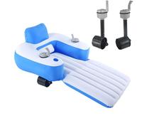 Inflatable Motorized Pool Seat for Adults and Kids, Electric Floating Chair with Simple Controls for Relaxation and Fun in the Water