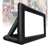 Inflatable Movie Screen, Portable Projector Screen for Outdoor Events, 16:9 HD Rear/Front Projection, Quick 4-Minute Setup, Includes Storage Bag & Accessories (24ft x 16ft)