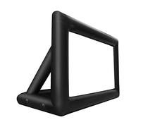 Inflatable Movie Screen with Fan for Indoor and Outdoor Projection, Includes Tie-Downs and Bag