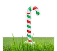 Inflatable Ornament Ball | 57Inch Blow Up Balls | Oversized Candy Canes Balloons Inflatable | for Holiday Outdoor Indoor Lawn Yard Pool Parade Party Favors Photoshoot Indoor Lawn Yard Pool
