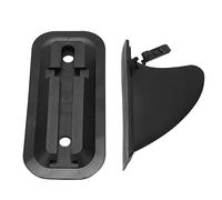 Inflatable Paddle Board Fin Replacement Quick Release Slide in Center Fin for Surfboard Plastic Material Streamlined Design Adjustable Detachable for Inflatable Surfboards