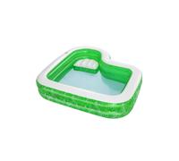 Inflatable Paddling Pool for Children Bestway Green Multicolour 231 x 231 x 5