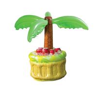 Inflatable Palm Tree Cooler, Pool Drink Holder, Tropical Ice Buckets in the Air, Large Party Decoration, Float for Picnic, Outdoor Barbecue, Drinks Chiller for Summer, Birthday Beach