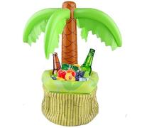Inflatable Palm Tree Drinks Cooler - Blow Up Hawaiian Party Accessory Decoration Summer Ice Cooler For Drink