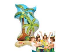 Inflatable Palm Trees for Party - Inflatable Palm Trees for Festive Decoration, Hawaiian Tropical Themes Photo Props for Birthday Baby Shower Themes Hotel Restaurant