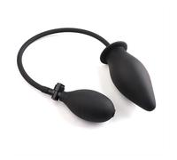 Inflatable Penis Gag, Open Mouth Gag, Oral Dildo Plug, Expandable Big Butt Plug, Anal Dilator & Lock Bondage Belt, Wearable Silicone Anal Dilator Sex Toy