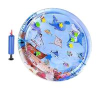 Inflatable Pet Bed - Pet Water Bed | Sensory Water Play Mat for CatsFilled Pet Patting Pad | Filled Pet Patting Pad for outdoor use while not taking up too much space, ensuring easy travel with your