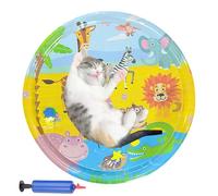 Inflatable Pet Bed - Pet Water Bed | Sensory Water Play Mat for CatsFilled Pet Patting Pad | Filled Pet Patting Pad for outdoor use while not taking up too much space, ensuring easy travel with your