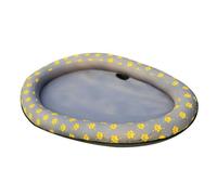 Inflatable Pet Pool Float, Foldable Water Raft Lounger, Dogs and Cats Swimming Mat, Beach Toy, Swimming Bed for Puppies, Kittens and Children's Relaxation