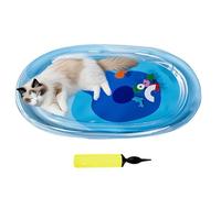 Inflatable Pet Waterbed - 103x77cm Sensory Dog Pad, inflatable pet waterbed, Activity Enrichment Toy for Indoor Outdoor Play | Fun Exercise Waterbed for Cats Dogs in Home Backyard Balcony Patio