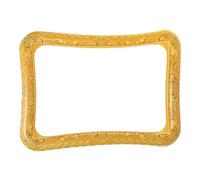 Inflatable Photo Frame - 31"/80cm x 35"/90cm Gold Inflatable Picture Frame - Fun Photobooth Party Accessory
