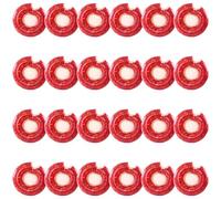Inflatable Pink Doughnut - Pack of 24-42 inches/107cm Donut with Pink Icing Design - Adults Kids Boys Girls Fun Summer Activity Pool Party Beach Day Swimming Toy Float