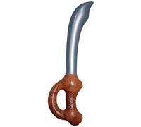 Inflatable Pirate Sword silver brown 60cm