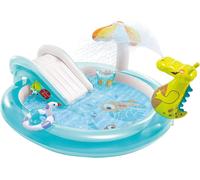 Intex Crocodile Play Centre With Slide Pool Multicolor 201 x 17 x 84 cm