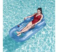 Inflatable Pocket Fashion Designer Lounger Lilo Float Swimming Pool Air Bed Mat