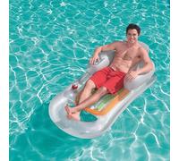 Inflatable Pocket Fashion Designer Lounger Lilo Float Swimming Pool Air Bed Mat