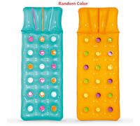 Inflatable Pocket Fashion Designer Lounger Lilo Float Swimming Pool Air Bed Mat