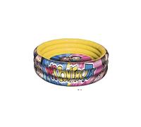 Inflatable Pool 3 Rings Me Against You for Children Easy to Assemble 90 cm