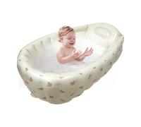 Inflatable Pool Bathtub,Portable Kids Bathing Pool Bath Tub | Bathing Spa Tub with Back Support, Mini Air Swimming, Foldable Shower Basin for Boys, Girls, Kids Ages 0-3
