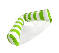 Inflatable Pool Chair - 2-in-1 Striped Portable Inflatable Hammock | Floating Chair for Travel | For Lake Sea Pond River Indoor and Outdoor Outdoor Camping Travel Summer Time