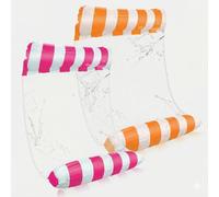 Inflatable Pool Float adults 2 Pack 4-in-1 Inflatable Water Hammock Swimming Pool Floating Chair Relax in the Swimming Pool, Beach, Bathroom,and Water Lounge Summer Holiday(Pink+Yellow)