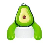 Inflatable Pool Float - Avocado Net Seat Portable Float | Funny Water Rafts & Swimming Fun | for Lake River Summer Sunbathing Party Camping Holiday