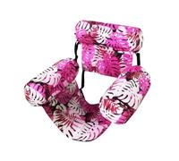 Inflatable Pool Float Chair for Adults Heavy Duty Blow Up Pool Float with Sitting Base Backrest Floating Pool Chair for In Pool Use Beach Lake Summer Party Pool Inflatables