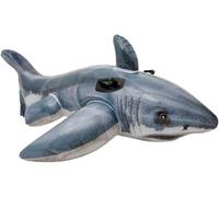Inflatable Pool Float For Kids Intex Great Multicolour Shark Ride-On - Ages 3+