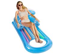 Inflatable Pool Float - Inflatable Water Lounger, Splatter Resistant for Lake, Beach, Garden, Camping and Holiday, Portable Inflatable Float Multifunctional Lightweight