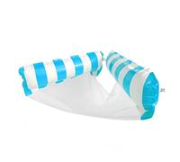 Inflatable Pool Float Lounge Chair | Thick PVC & Breathable Mesh, 43.3in X 23.6in X 5.9in, 195g | Water Hammock For Summer Party, Lake, Beach, Swimming Pool