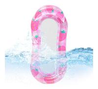 Inflatable Pool Float Mat, Thick Heavy Duty Portable Lounge, Durable Sunbathing Raft Accessory, Reliable Summer Tool, Practical Build for Water Swimming Lake Beach River Parties