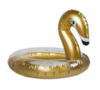 Inflatable Pool Float Swim Essentials Swan Glitter