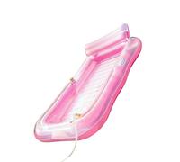 Inflatable Pool Float with Integrated Water Sprinkler for Cooling Comfort in Swimming and Sunbathing Inflatable Pool Float with Water Sprinkle