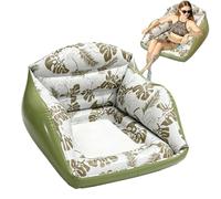 Inflatable Pool Floats - 84x85x56cm Portable Floating Lounge Chair | Adults Pool Rafts Beach Floats | For Summer Vacation River Lake Backyard Camping Outdoor Tanning Swimming