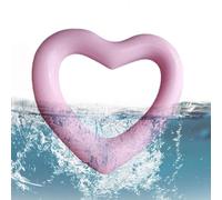 Inflatable Pool Floats,Heart Shaped Pool Floating Lounger Tube - Fun Heart Float Summer Tube for Hen Party
