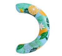 Inflatable Pool Floats - Heavy Duty Elastic Ergonomic Printed - Adults Pool Inflatables Swimming Ring | for Women Men Summer Vacation Party Backyard Lake River Travel Play Game