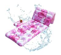Inflatable Pool Floats Inflatable Float with Cup Holder Backrest | Rafts & Water Floats for Adults For River Beach Summer Travel Vacation Camp Tan