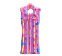 Inflatable Pool Floats Kids Pool Float Lounger with Headrest Inflatable Mattress Swimming Pool Lounger Floating Air Bed Pool Float Water Hammock Pool Chair for Pool Lake Beach (Pink)
