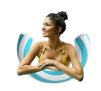 Inflatable Pool Floats -Swimming Ring, Rubber Ring Pool | Elastic Pvc Curved Pool Noodles, Summer Vacation Pool Floating Row, Swimming Aid Water Aerobics, Float Noodle for Adults and Kids