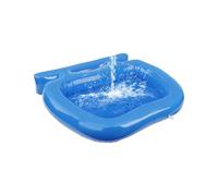 Inflatable Pool Foot Bath Basin | Pool Foot Bath Round Portable Foots Soaking | Lightweight Portable Wash Tub for Outdoor Spas, Swimming Prep, Hygiene, and Backyard Ladder Cleaning