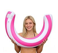 Inflatable Pool Fries - Floatable Waterproof Portable | Adult Pool Beach Lake River Raft for Beach, River, Parties, Outdoor, Summer, Travel, Camping, Men and Women