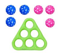 Inflatable Pool Games, Water Launching Activity Set, 40.55 Inch 3 Piece Set with Floating Rings, Fun Toy for Outdoor Playing, Summer Toy with Bright Design, AC