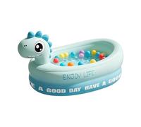 Inflatable Pool Kids Cartoon Funny Dinosaur | Pool With Balls Inflatable For Toddlers For Boys And Girls 1-3 Years Bathroom Patio Balcony Garden Water Park